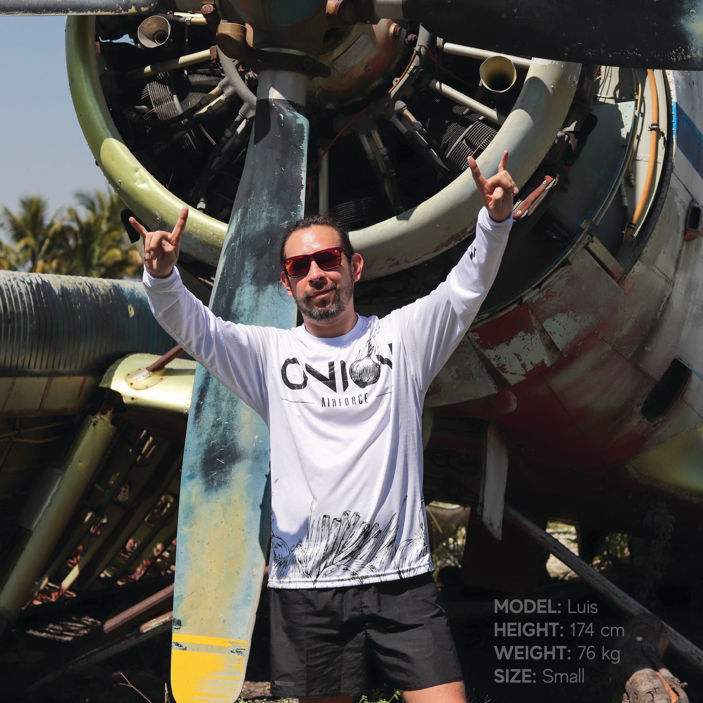 OAF Long Sleeve Team Jersey WHT