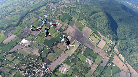 5 Way en progreso, Skydive Cuautla