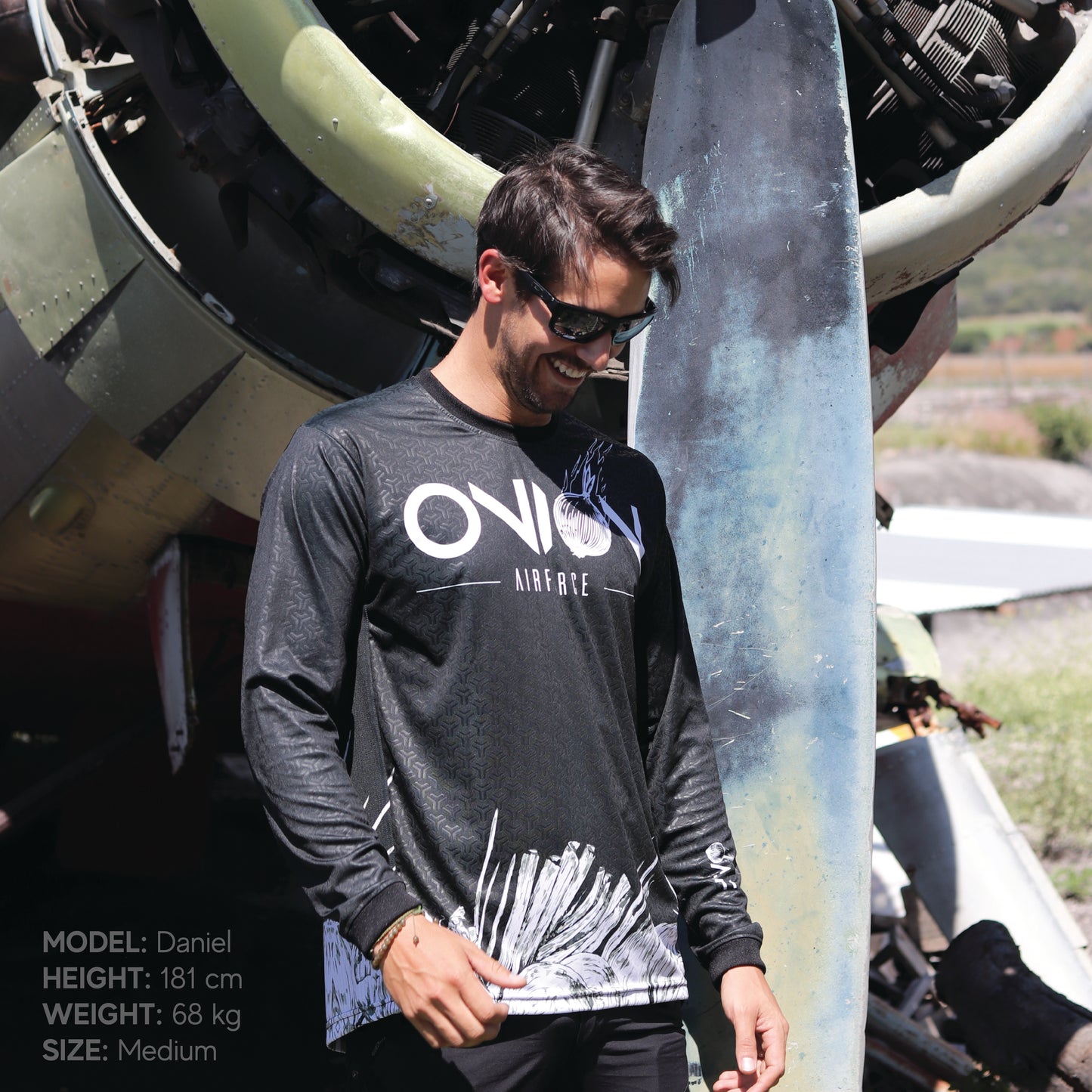 OAF Long Sleeve Team Jersey BLK